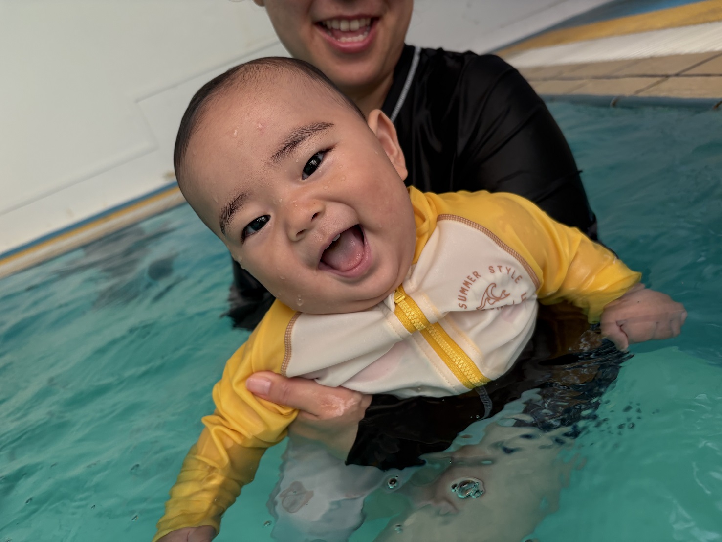 肌で触れ合う親子のコミュニケーション！